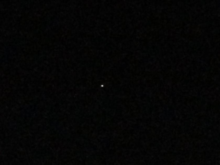 The International Space Station, as captured by my iPhone