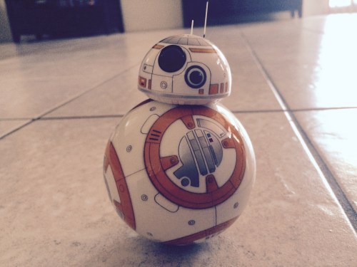 BB-8 spent the entire night and most of the next morning doing laps of my living room.