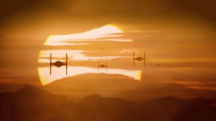 tie fighters the force awakens
