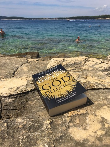 Atheism on the rocks - this was my reading material for the week I spent in sunny Pula, Croatia